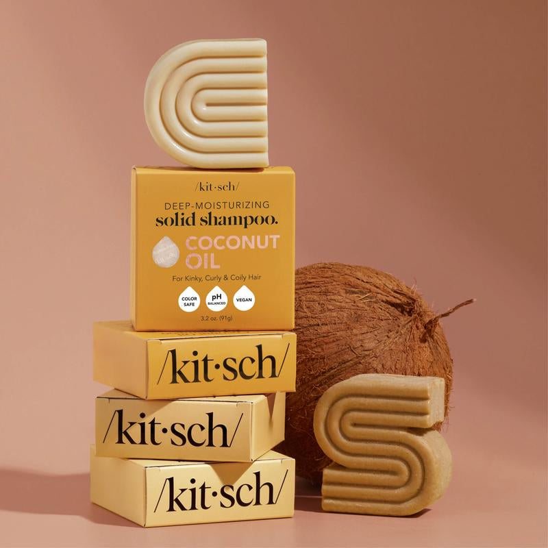 Revitalize Your Hair with Kitsch Coconut Oil Shampoo & Conditioner Duo!