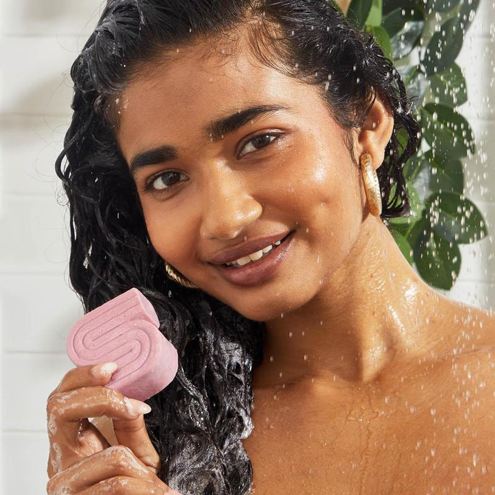 Kitsch Castor Oil Shampoo Bar - Nourish & Hydrate Your Hair Naturally with Vegan Solid Shampoo, Paraben-Free, 3.2oz, Made in the USA