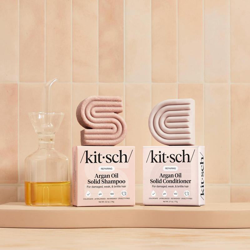 Kitsch Repairing Argan Oil Shampoo & Conditioner Combo Pack
