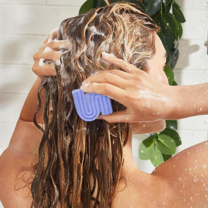 Revitalize Your Hair with Our Biotin-Infused Vibrant Purple Toning Shampoo Bar for Stunning, Brass-Free Locks