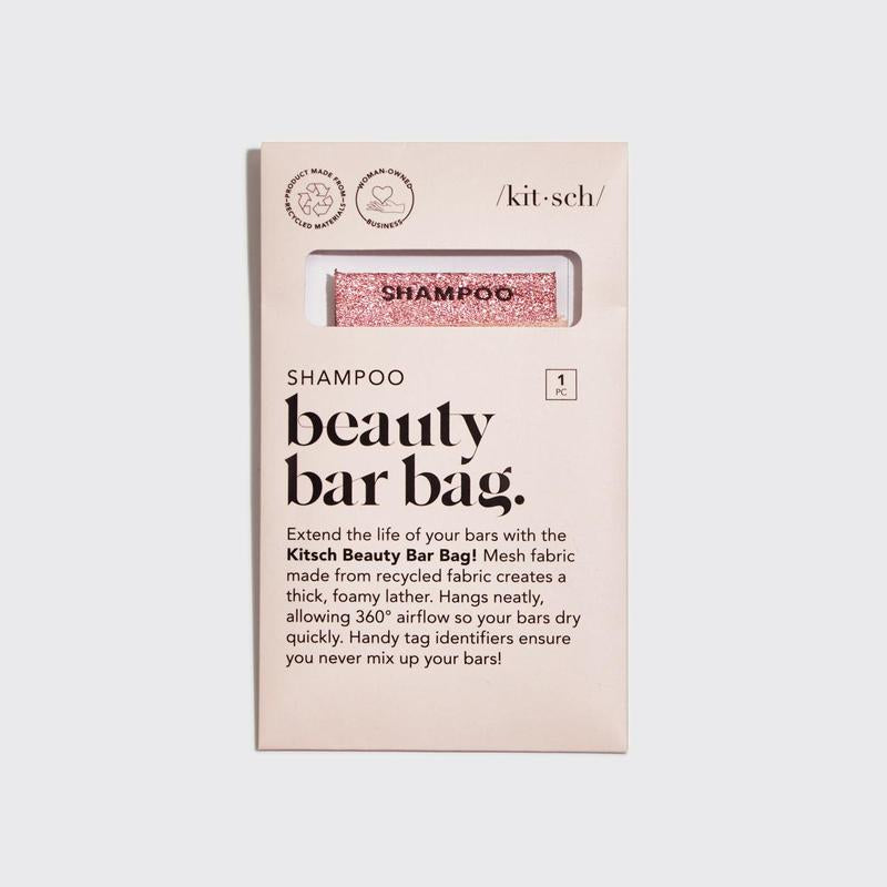 Eco-Friendly Kitsch Shampoo Bar Bag - Stylish Storage Solution for Your Sustainable Shower Routine