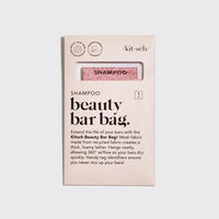 Eco-Friendly Kitsch Shampoo Bar Bag - Stylish Storage Solution for Your Sustainable Shower Routine